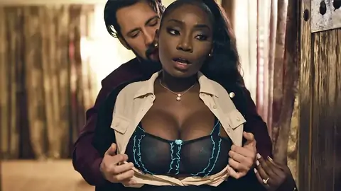 Squashing real estate agent's immense mammories to make a deal